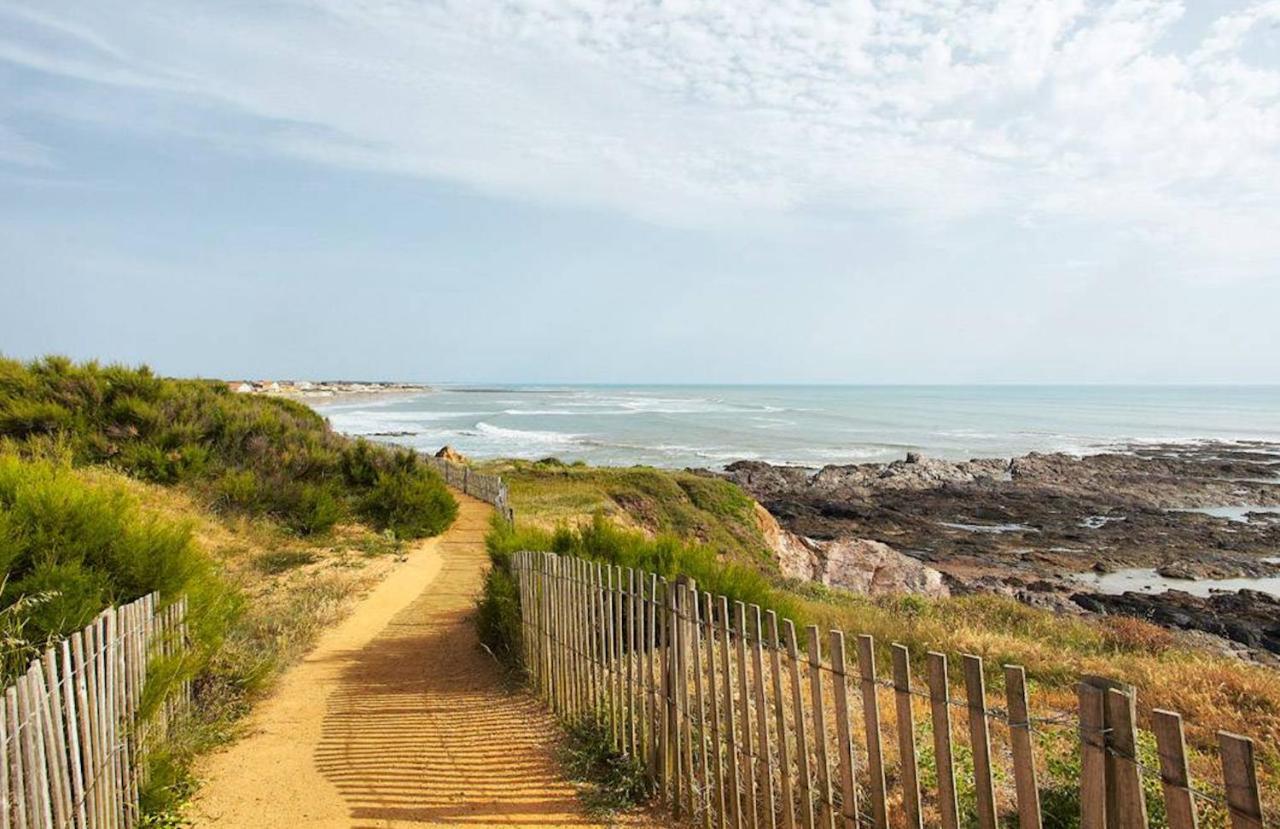 Chalet Pour 6 Dans Un Domaine Avec Piscine Brétignolles-sur-Mer Екстериор снимка