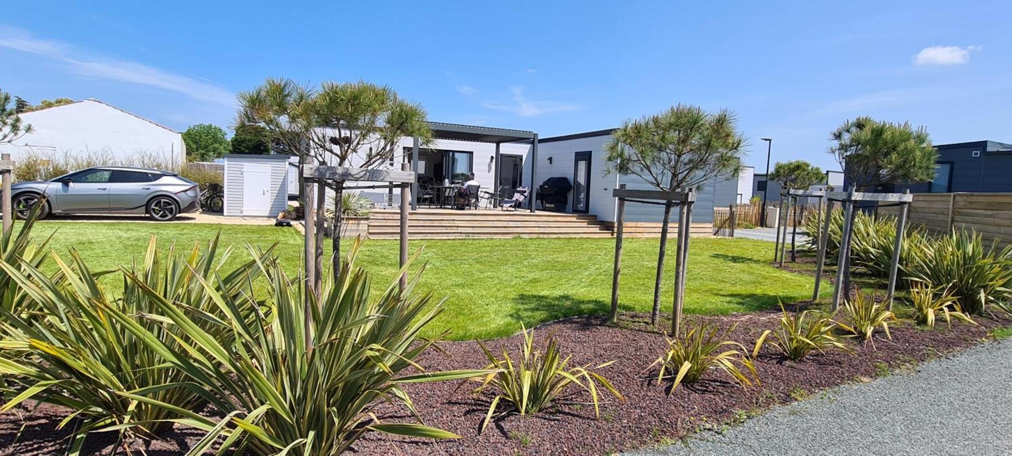 Chalet Pour 6 Dans Un Domaine Avec Piscine Brétignolles-sur-Mer Екстериор снимка